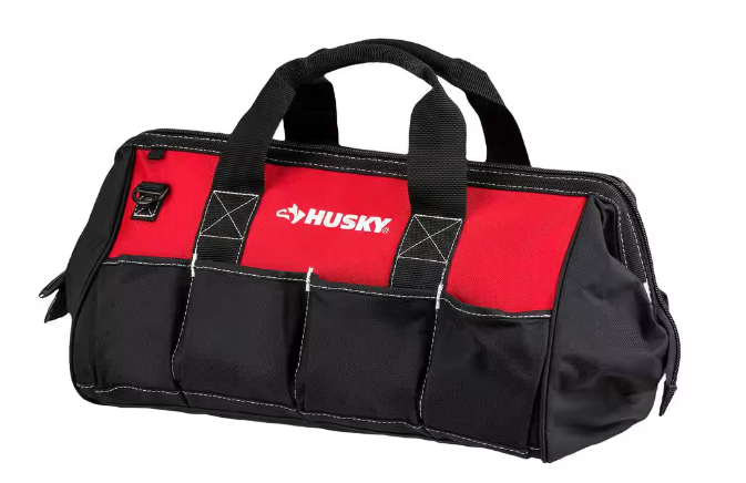 Husky 18 in. 14 Pocket Zippered Tool Bag