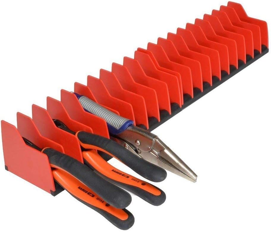 MLTOOLS Pliers Cutters Organizer Pro – 10 Tools Plier Organizer – Made in USA