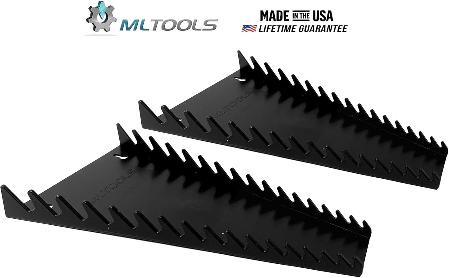 MLTOOLS 16 Tool Wrench Organizer - Made in USA