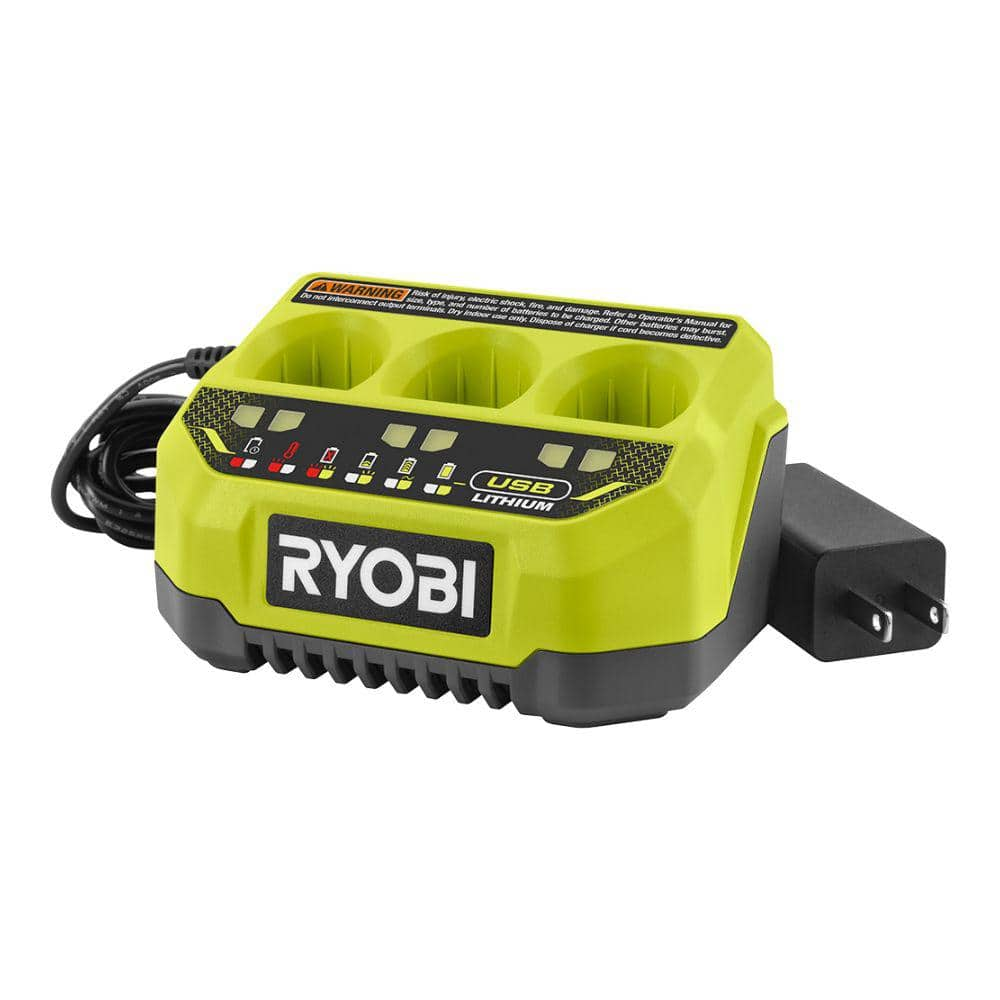 RYOBI USB Lithium 3-Port Charger